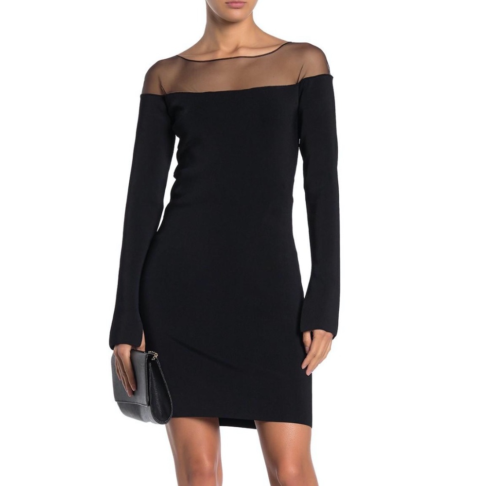 NWT Bailey 44 Full House Sweater Dress Black